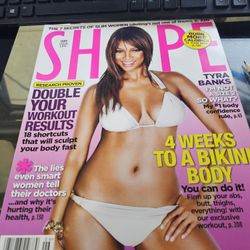 Shape Magazine - June 2007: TYRA BANKS Cover + Feature
