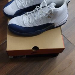 Nike Air Jordan 12 Retro "French Blue" used only 2 times like new size 10 Retail $205