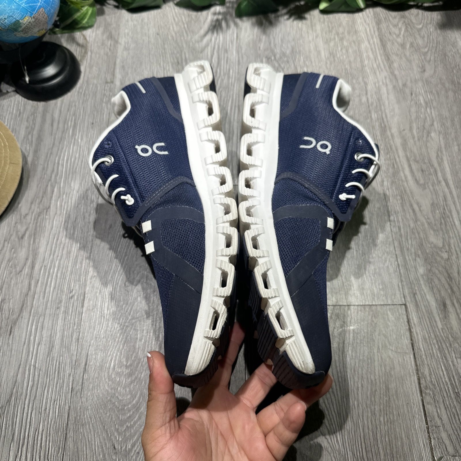 Mens On Cloud 6 New Generation blue/white sneakers running  display picture 3