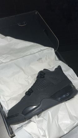 Air Jordan Retro 4 GS ‘ Black Cat ‘ 🐈‍⬛ 