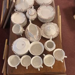 Antique Buffalo Pottery China Set 