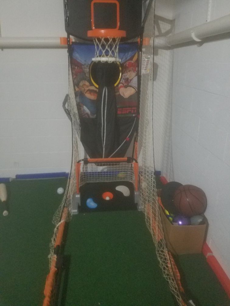 ESPN pop shot multi-sport arcade game