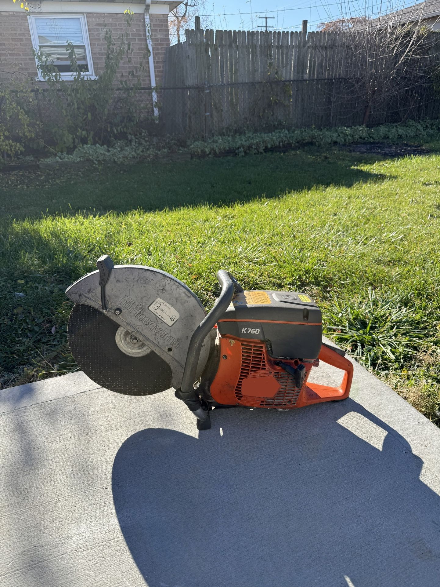 Husqvarna K760 Cut Off Saw