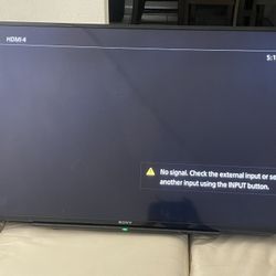 48” Sony Smart Tv