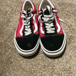 Red & Black Vans