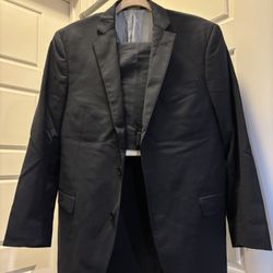 Mens Navy Brooks Brothers Suit Jacket And Pants 