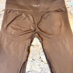 Tala Sculpt Seamless Scrunch Leggings in Coffee Mark