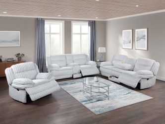 Sofa and Loveseat Manual Recliners. New Especial price