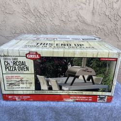 Expert Grill 15" Charcoal Pizza Oven, Black