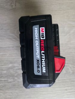 Milwaukee m18 6.0 high output battery