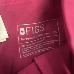 FIGS Scrub Set – Pink (XS Top / S Pants) – Like New