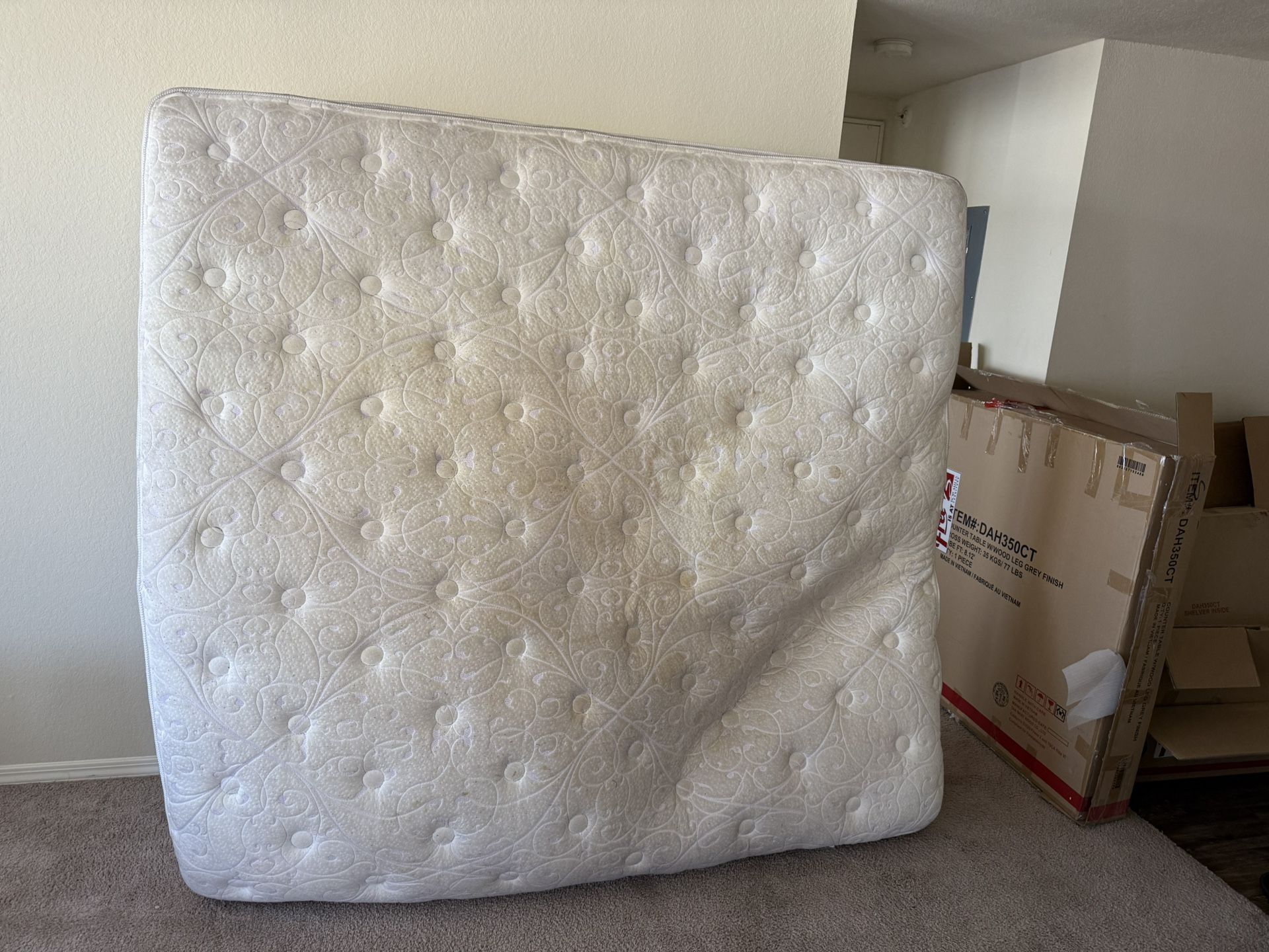 Free Used King Size Mattress