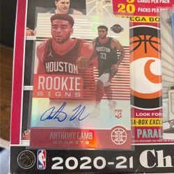 Anthony Lamb Rookie Signs Auto