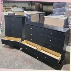 8 and 5 drawers dresser/ Five and eight drawers dresser
