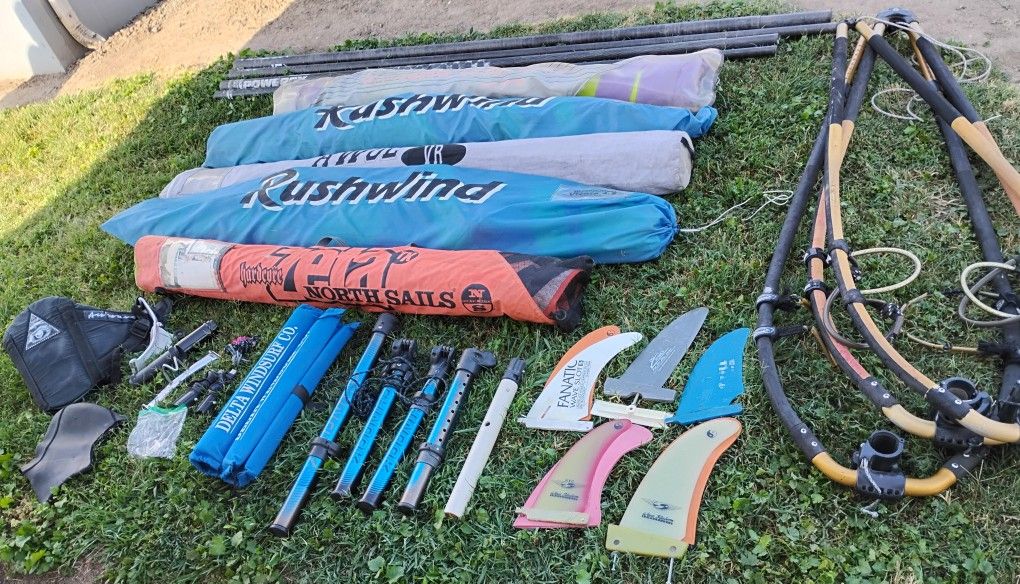 WindSurfing Board, Sails, Booms, Masts, Fins, Accessories & More