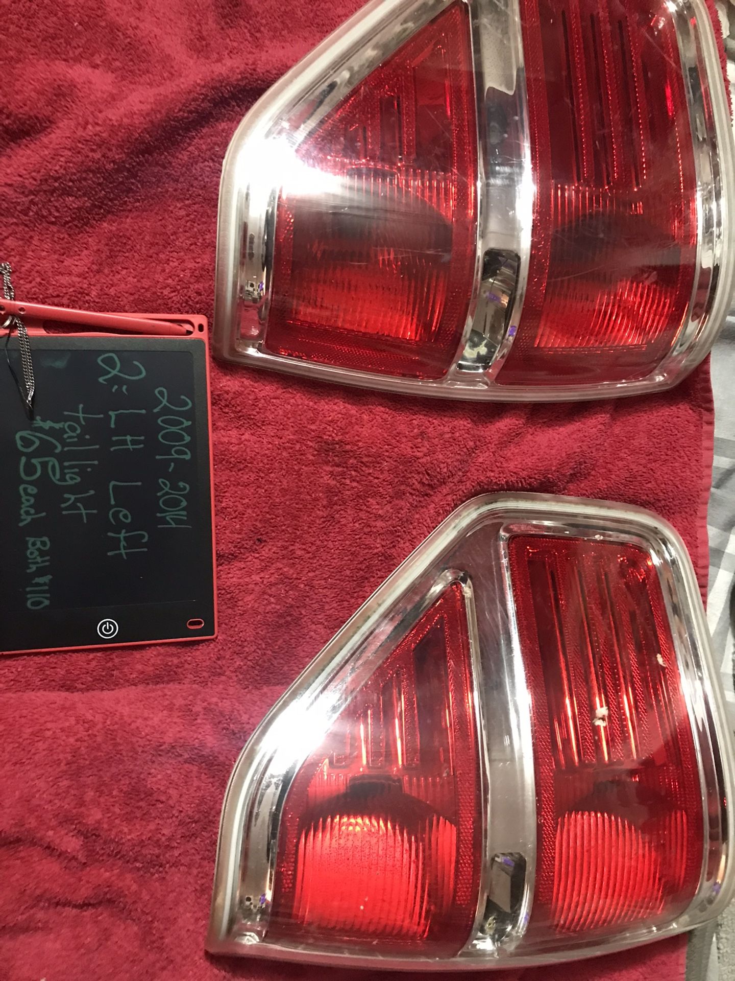 09-14 F150 Left Tail Light