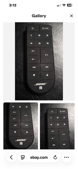 Bose Speaker Remote