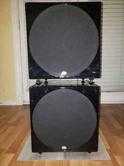 NHT B12D 500 Watt Subwoofers PRICE DROP!