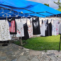 Lot of 13 New Women's SummerTank Tops L Size 