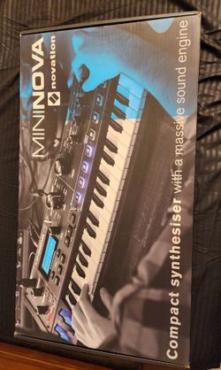 Novation MiniNova Synthesizer & Vocoder (Complete In Box w/ Gooseneck Mic)
