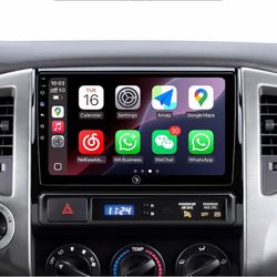 Car Radio Stereo Toyota Tacoma 2005 2006 2007 2008 2009 2010 2011 2012 2013 2014 2015, Wireless CarPlay Android Auto, 9” Touch Screen, Backup Camera