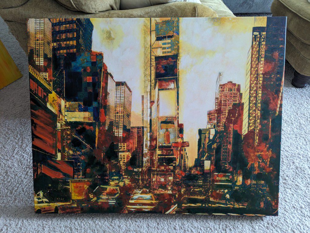 New York Times Square Painting