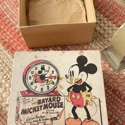1934 Bayard Mickey Mouse Clock