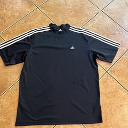 Navy Blue Adidas Mens T Shirt X-Large 