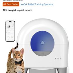 🐾✨ Never-Used Smart Self-Cleaning Litter Box – $150