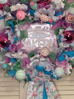 Mrs. Claus Bakery Wreath