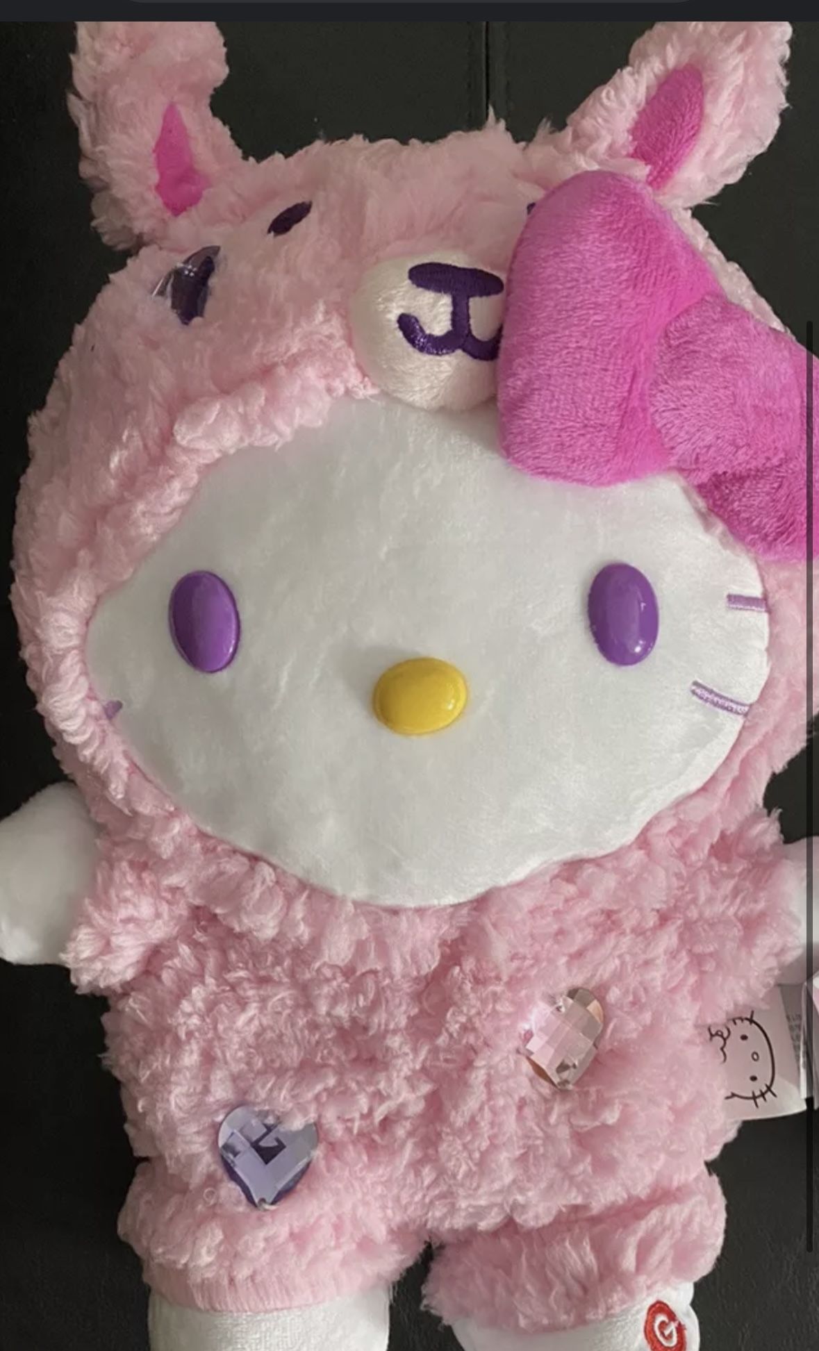 Hello Kitty CVS Valentine's 2022 Animated Plush Side Stepper Llama Costume