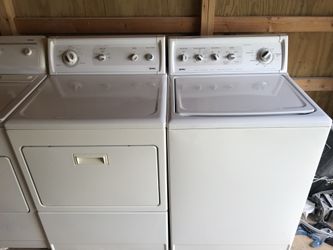 Washer and dryer Kenmore
