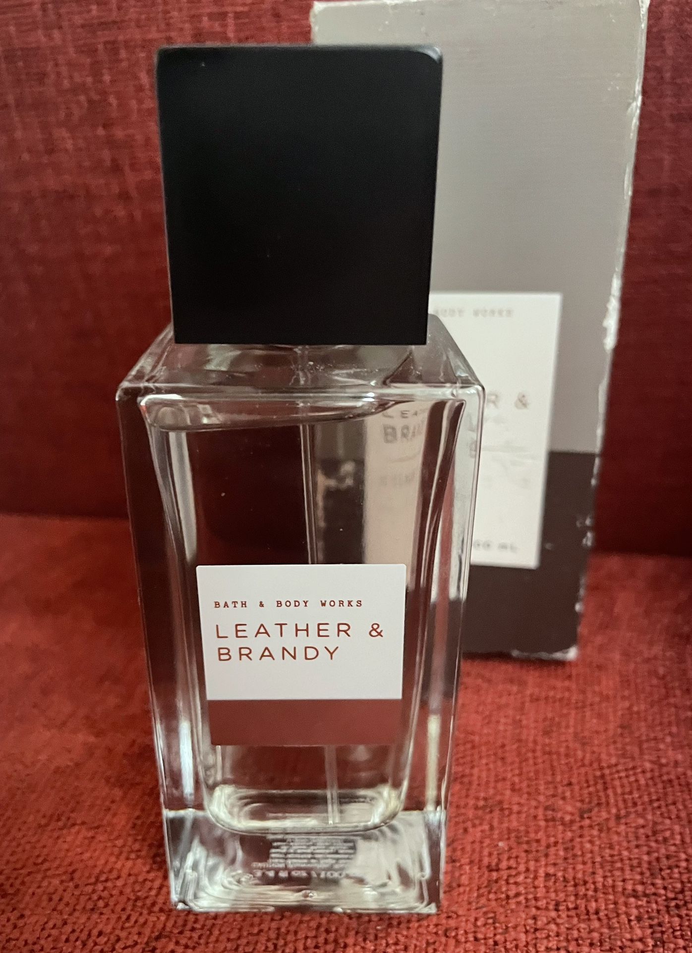 Leather & Brandy Men Cologne By Bath & Body Works - 3.4 Oz