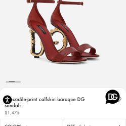 Dolce  Gabbanna Red Heels