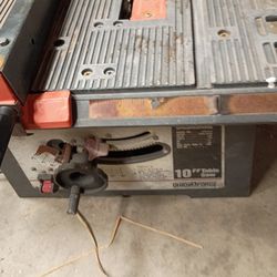 10 inch table saw