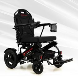 City 2 Plus by Travel Buggy - Foldable Electric Wheelchair Power Chair- Easy to Use - Airplane Friendly