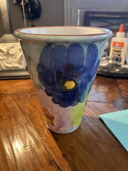 Floral Vase From Portugal