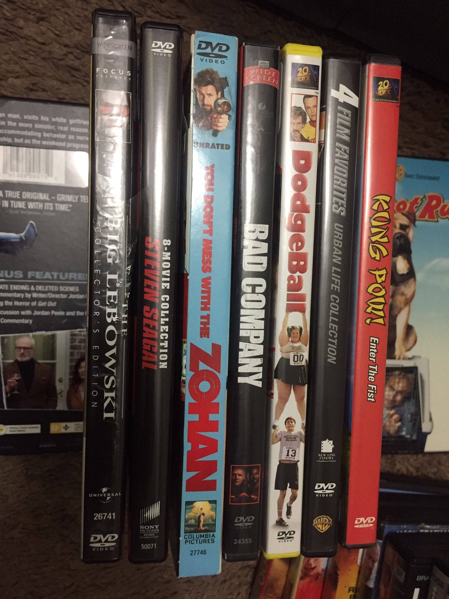 Used DVD movies All for one price