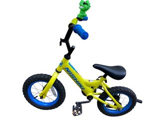 Nishiki Kids Balance Bike Yellow and Blue