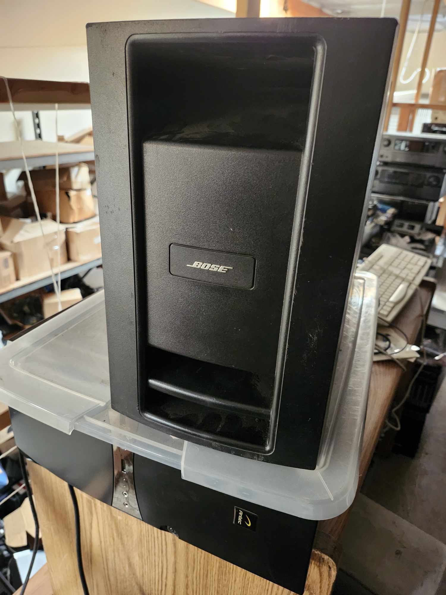 Bose Lifestyle PS48 Black Subwoofer Sub Speaker - Tested Working
