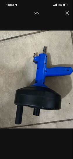 Kobalt hand snake tub sink auger 25 ft auto feed
