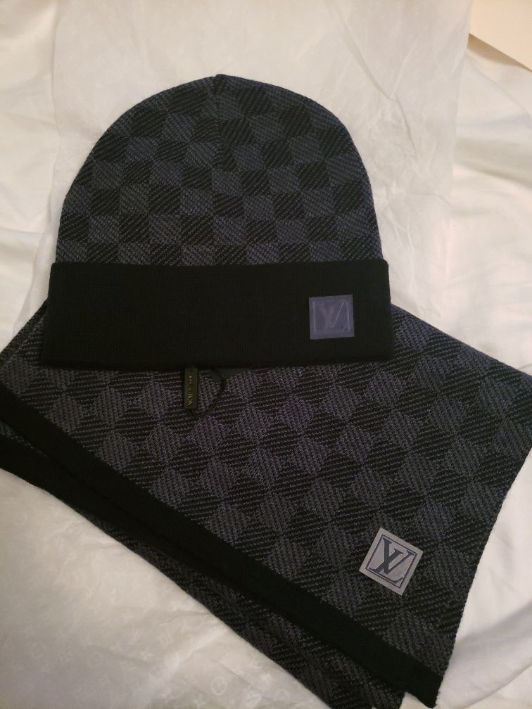 Louis Vuitton Hat & Scarf