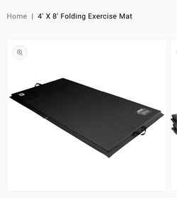 Gymnastics mat 4’x8’