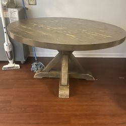 Solid Wood Dining Table 