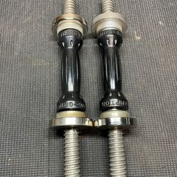 Hampton Fitness Beefy Bar Dumbbell Handles… Home Gym Fitness…. $30 Price is firm!!!