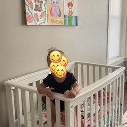 Baby Crib And Swing