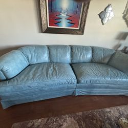 Leather Couch 