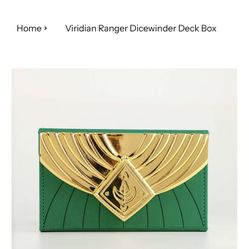 Mana moon Viridian/Green Ranger Deck Box