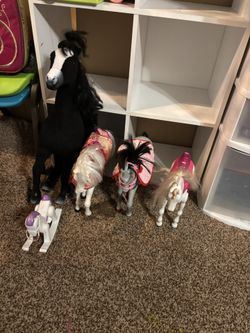 Doll horse bundle