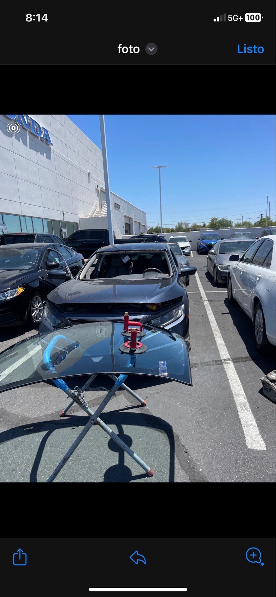 New windshield